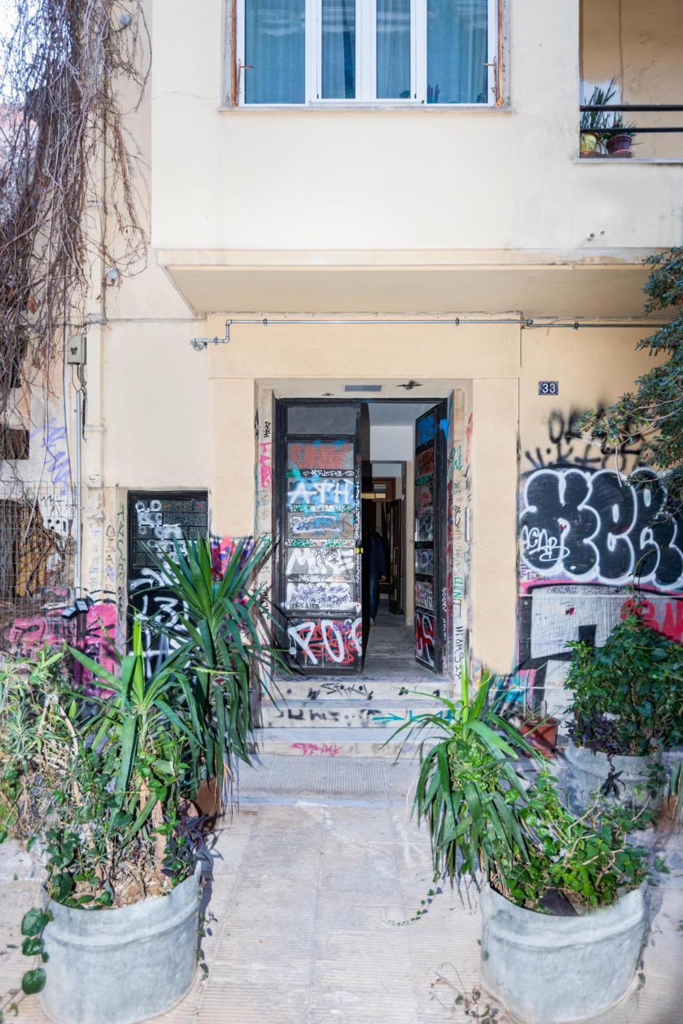 אתונה Zen Love, Exarchia מראה חיצוני תמונה